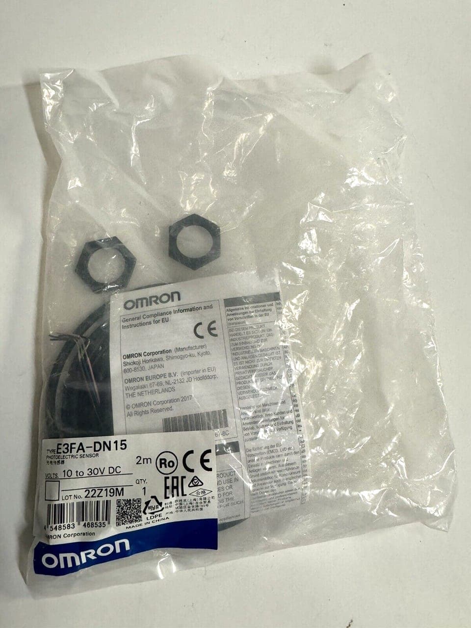 Omron E3FA-DN15 NEU – Bild 1