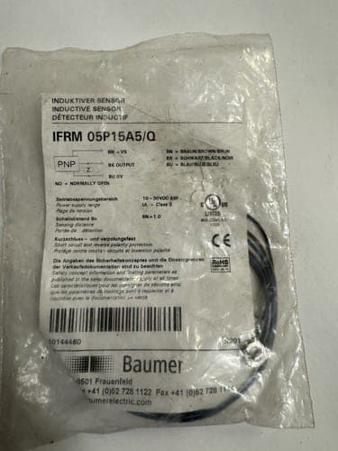Baumer IFRM 05P15A5/Q Induktiver Inductive Sensor Switch PNP – Bild 1