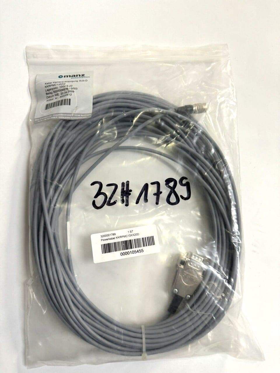 D-Sub Stecker KKRPMC13XX2 Kameraversorgungskabel 9-polig,