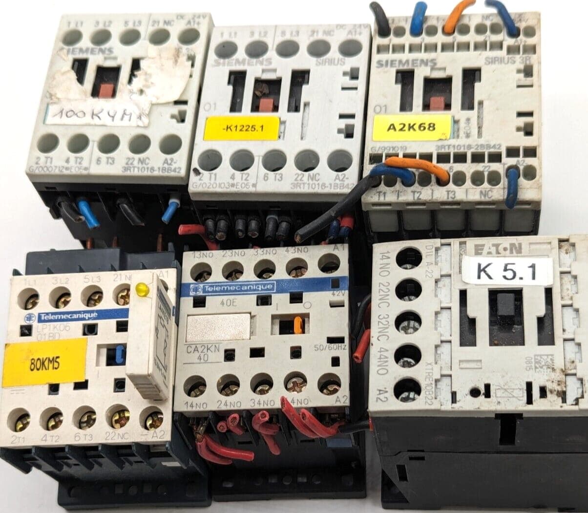 Siemens ,Telemecanique ,Moeller --gebraucht