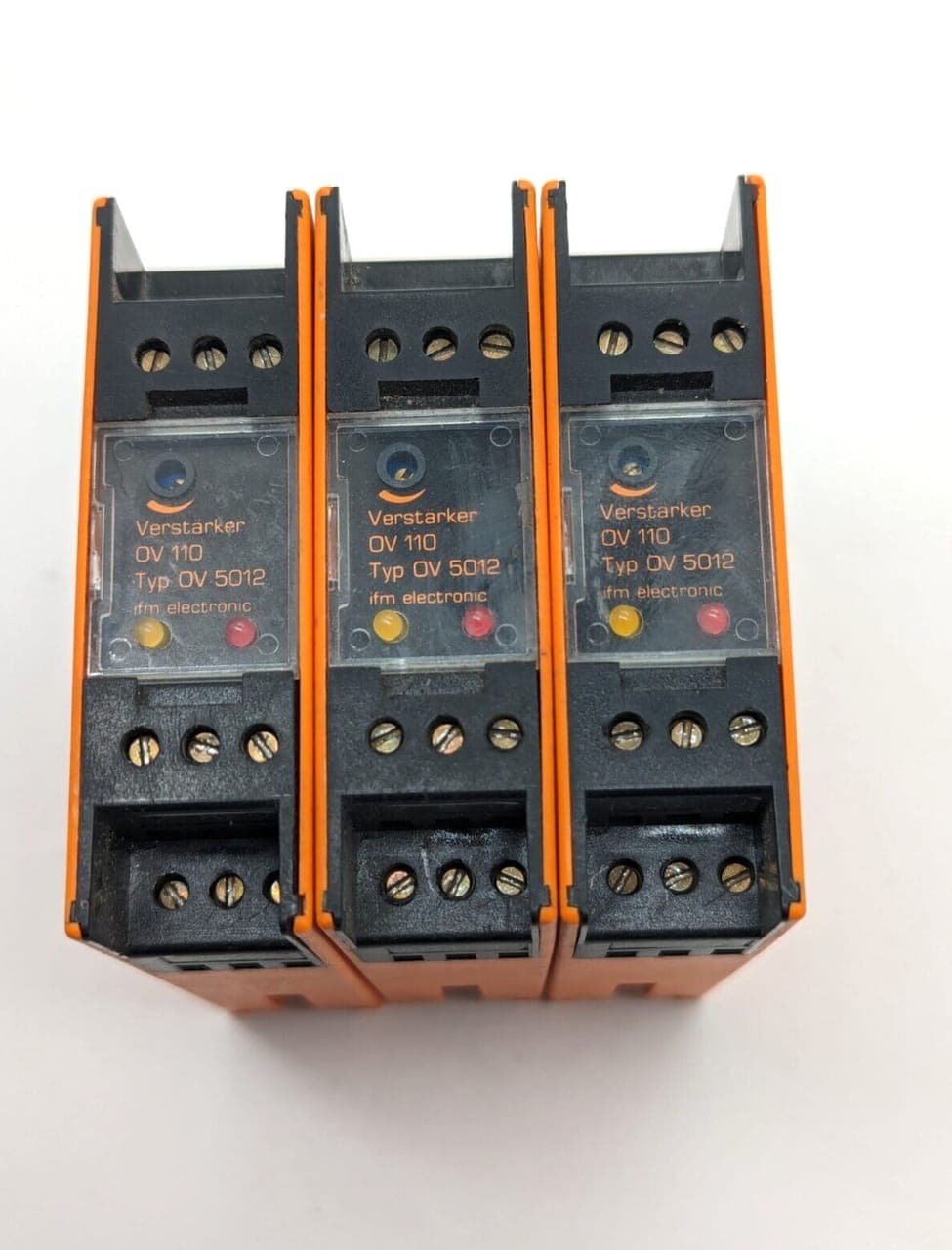3x IFM Electronic Verstarker OV 110 OV 5012