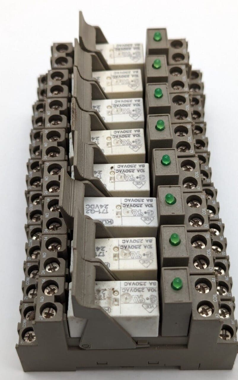 8x KUHNKE Z319.02 + 171-G2 24VDC