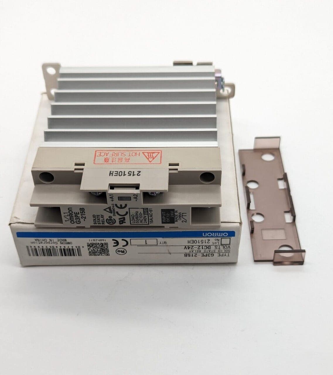 Omron G3PE-215B solid state relay DC12-24V AC100-240V Relais OVP