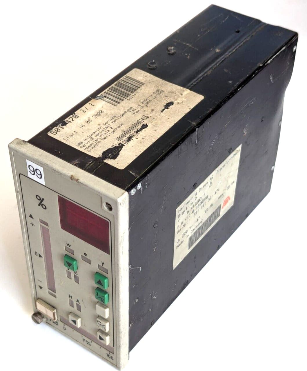 HARTMANN & BRAUN F 6.413203.1 Digitric P Kontroll- P 61415-0-1696950