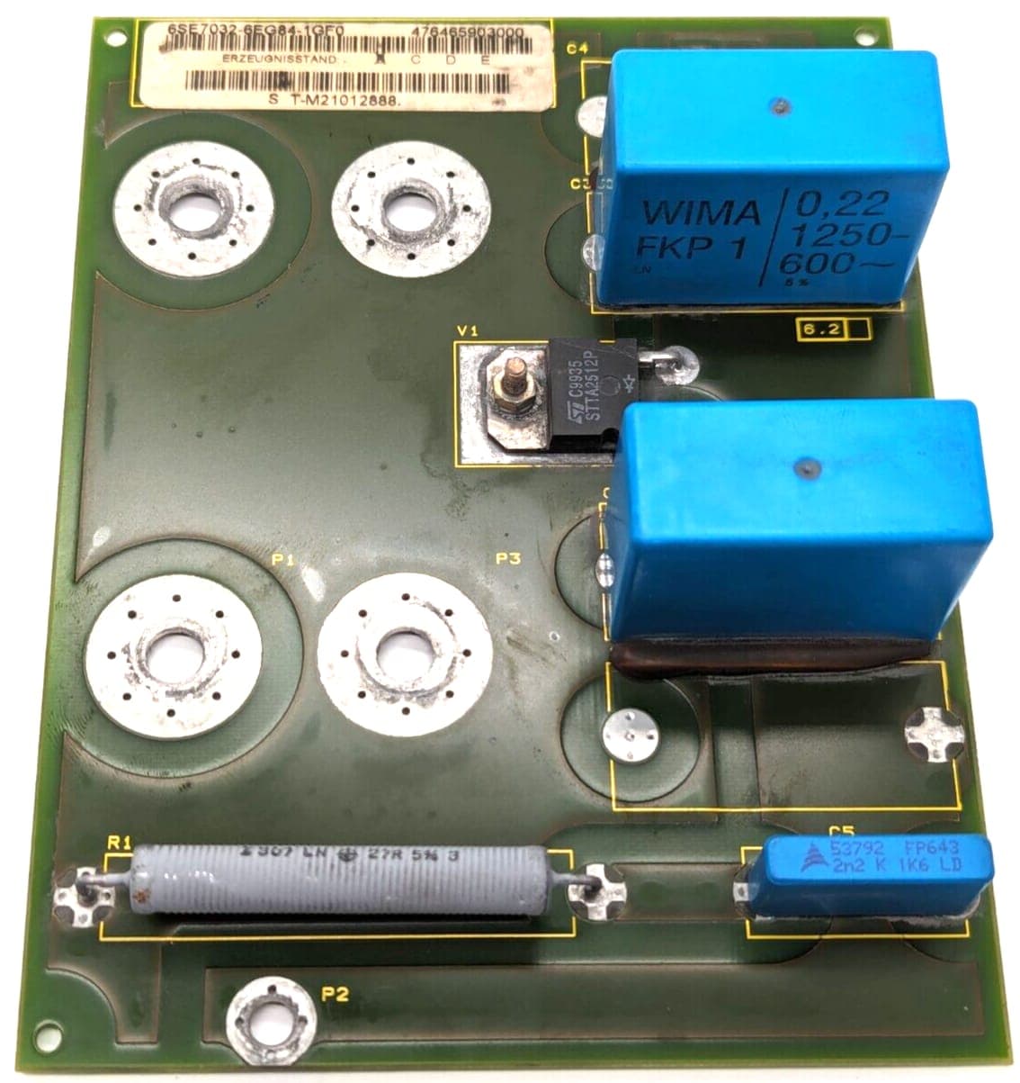 Siemens board SIMOVERT 6SE7032-6EG84-1GF0
