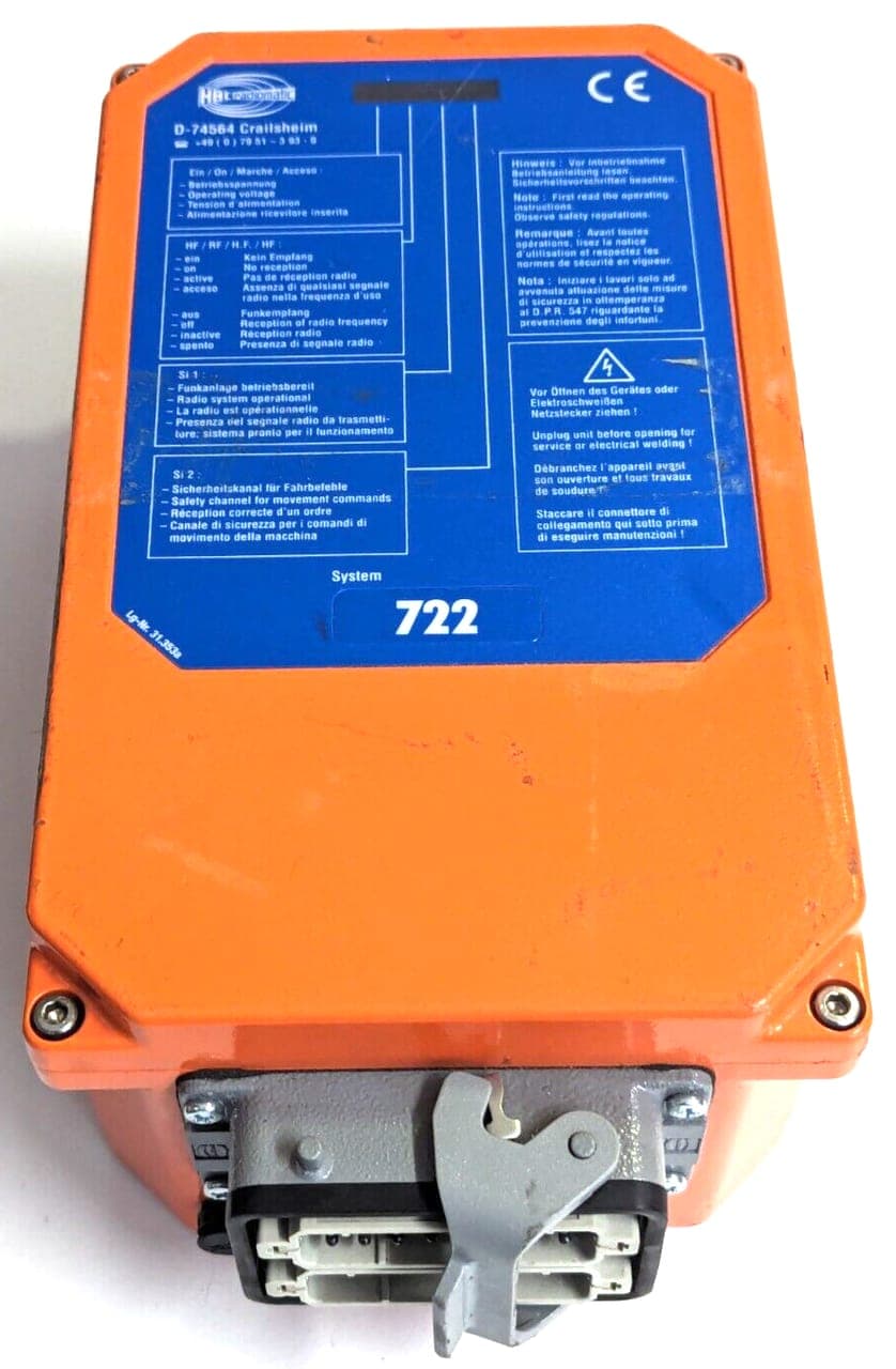 HBC radiomatic FSE 722/ Frequency : 433,1000-434,7500MHz