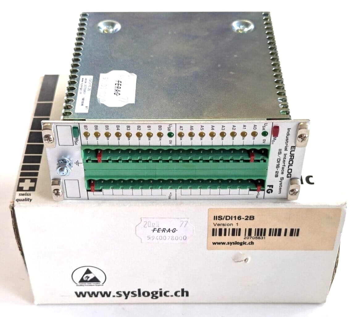 Syslogic IIS/DI16-2B Industrial Interface System Version 1
