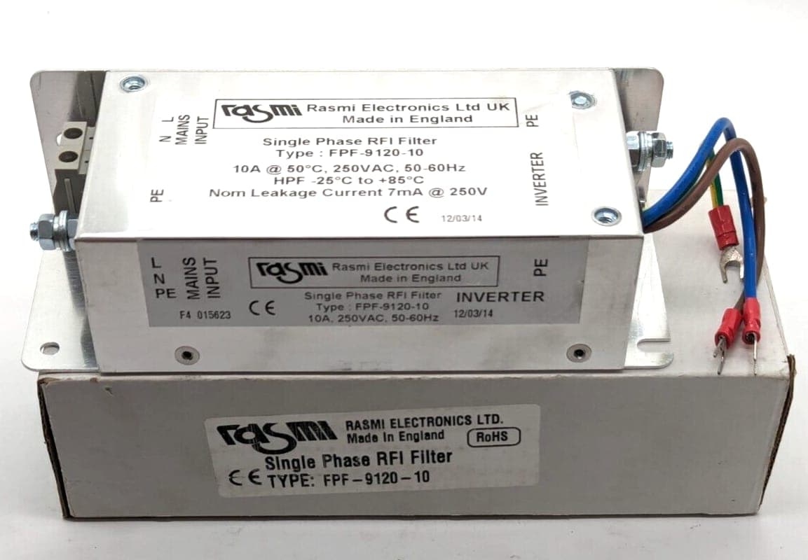 Rasmi Electronics Single Phase RFI Filter FPF-9120-10