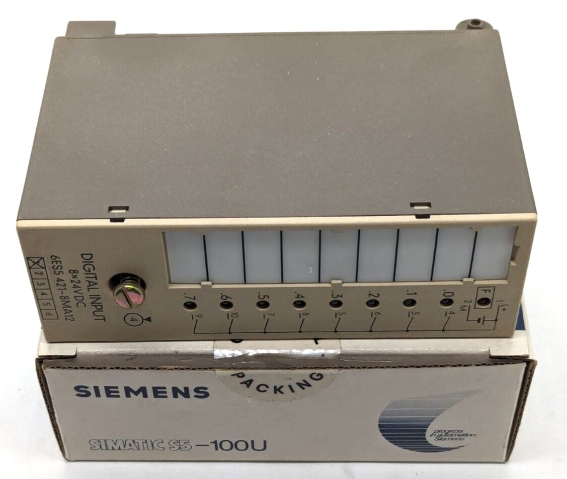 SIEMENS SIMATIC S5-100U 6ES5 421-8MA12