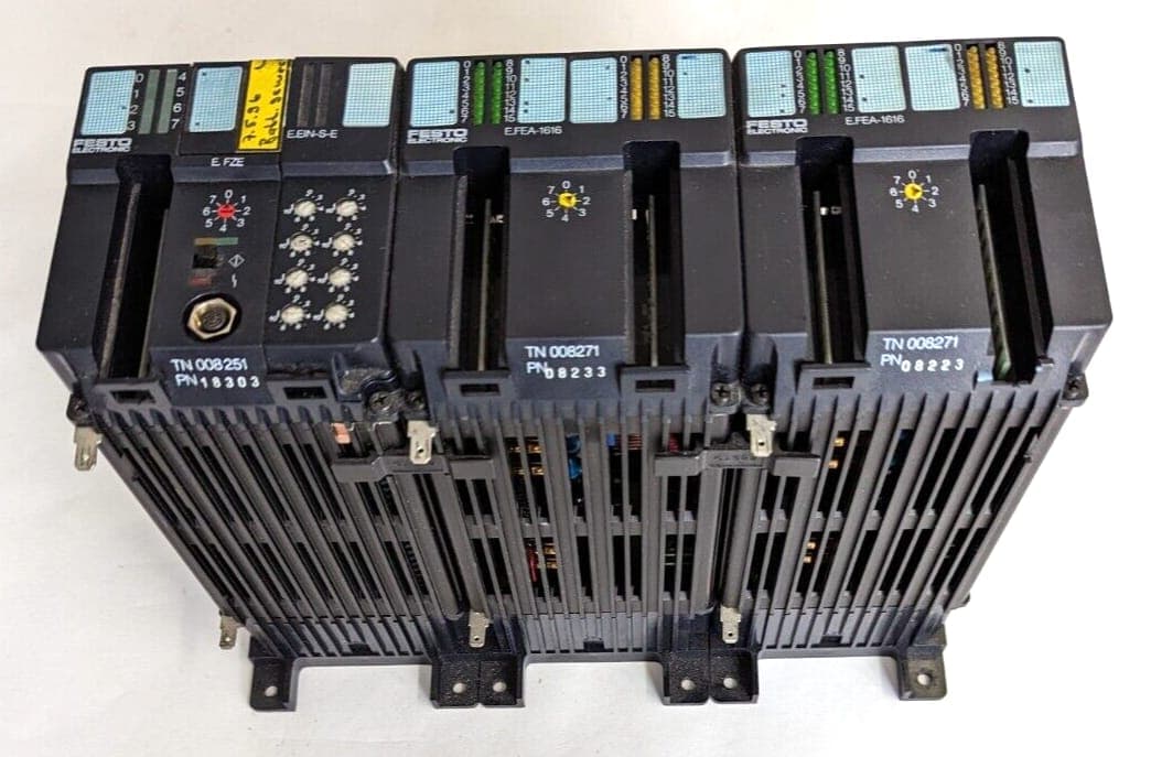 Festo Electronic E.EIN-S-E -TN 008251 + 2x E.FEA-1616 TN 008271