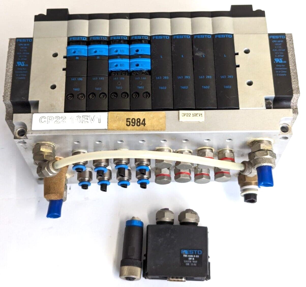 FESTO CPV 18-VI /18220 Ventilinsel +CPV18-GE-DIO-1-8 /165813