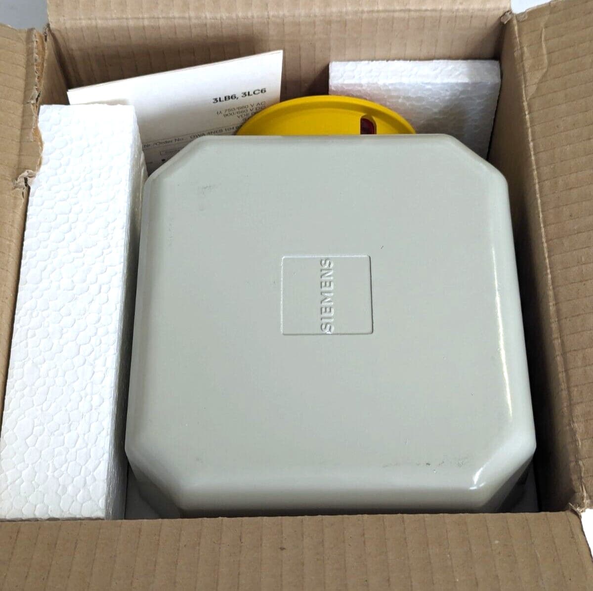 Siemens 3LC6 707-2TD 53 Hauptschalter NEU OVP