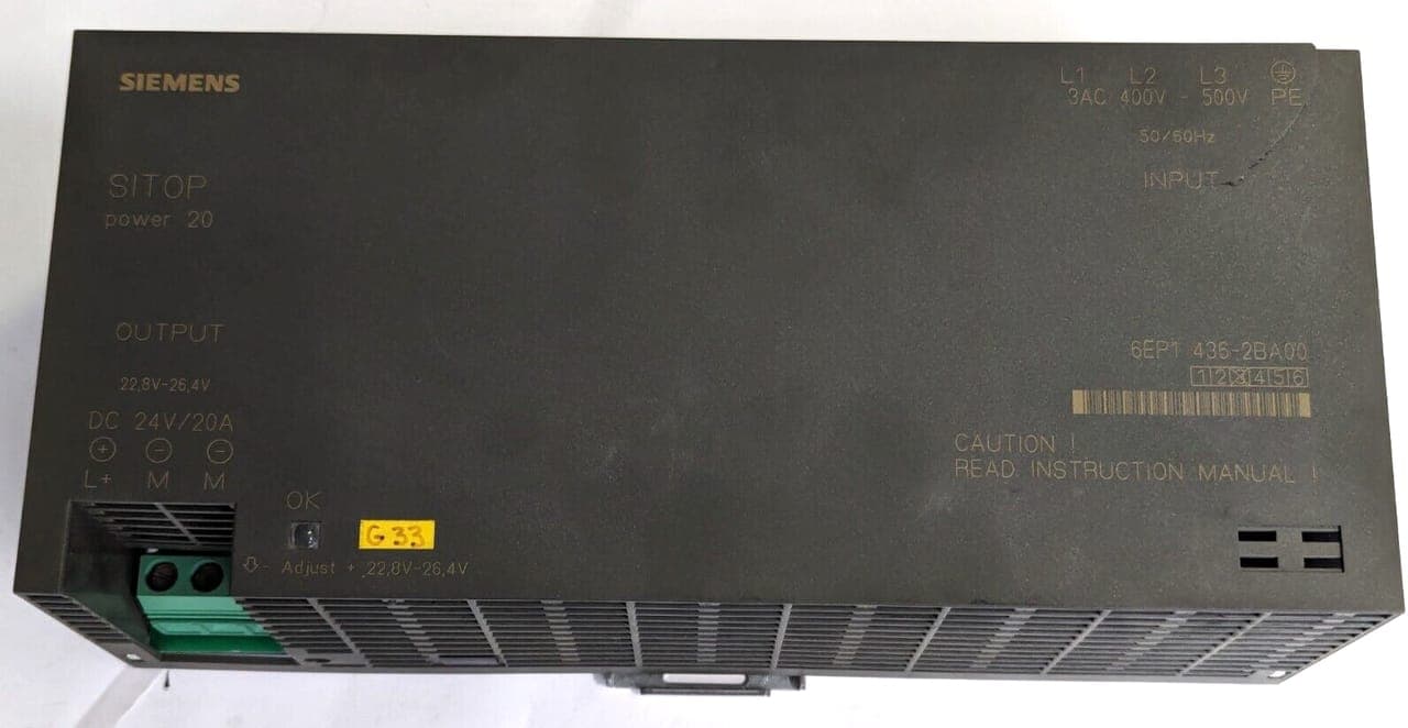 SIEMENS SITOP power 20 6EP1436-2BA00 -- Gebraucht