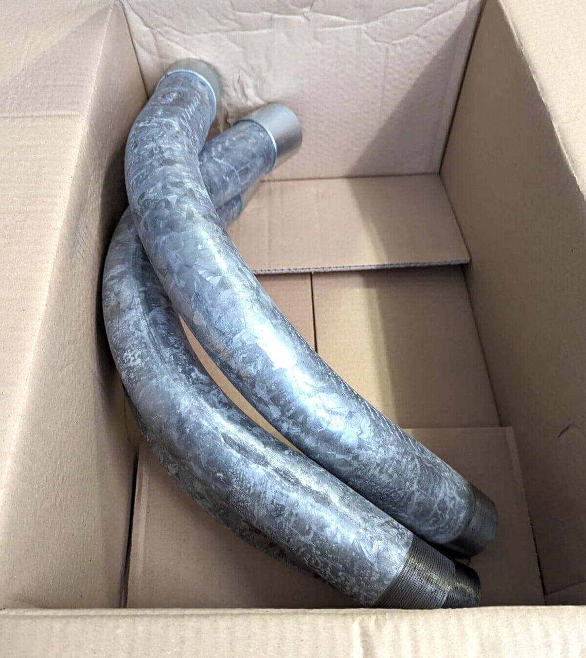 Fränkische Stahlrohr-Gewindebogen SB-E-V Type 63 *3 STÜCK* NEW OVP