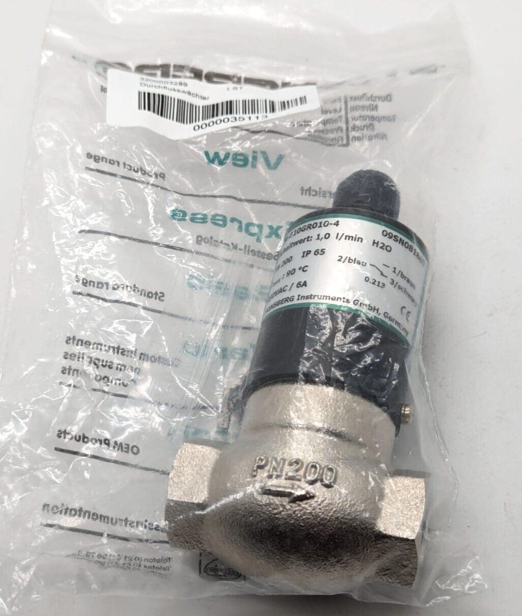 Honsberg Durchflusswächter FM-010GR010-4 NEW