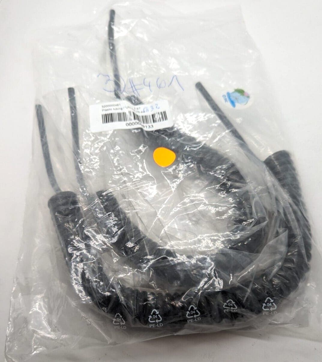 SMC plastic tubing PUN-4x0,75-sw / 2 STÜCK