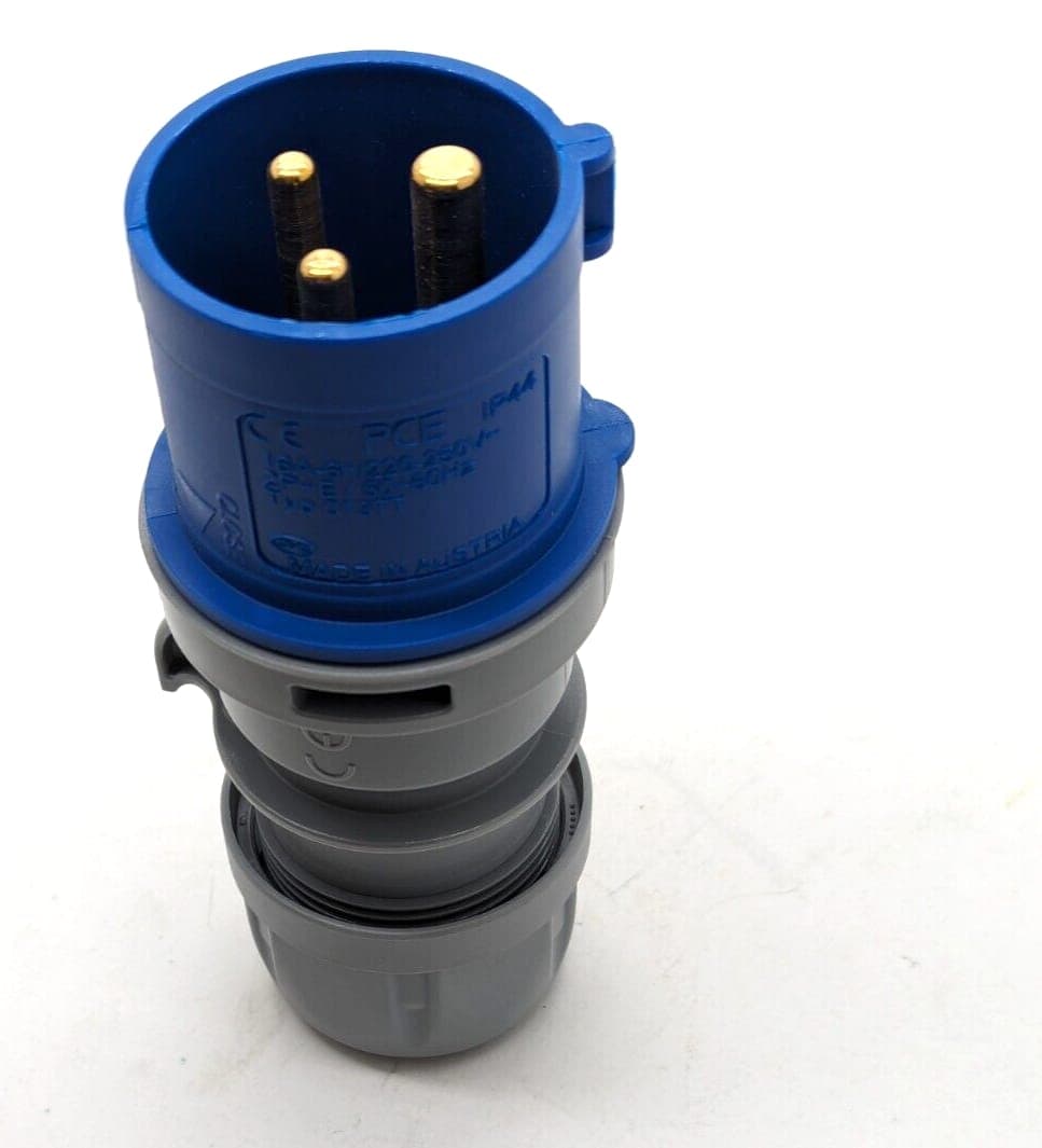 PCE Typ 013TT Steckverbinder Connector 16A-6h / 220-250V