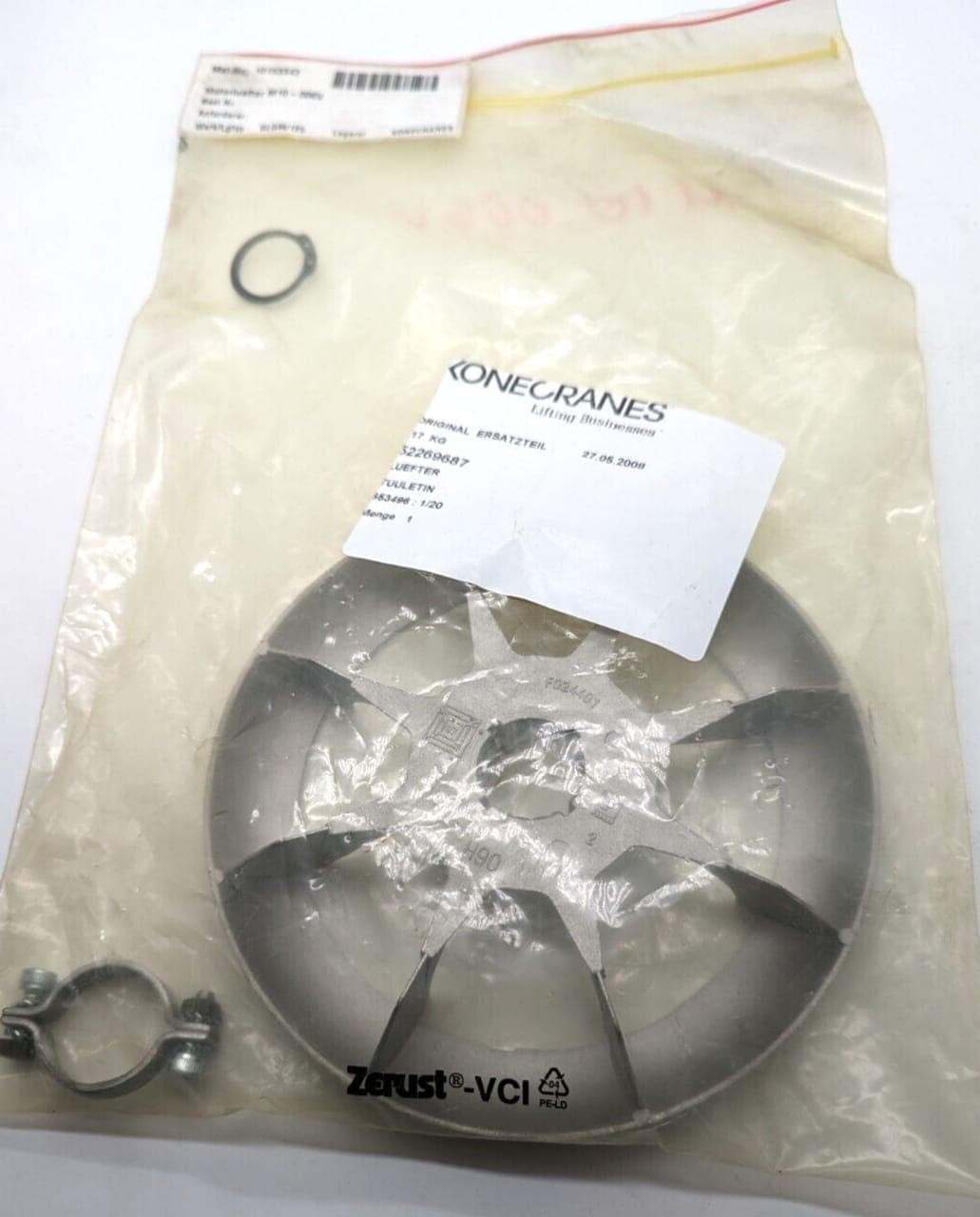 KONECRANES Motorluefter M10-006V NEW OVP