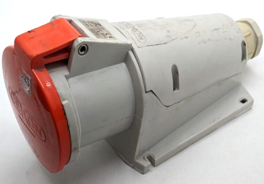 Cekon Starkstrom Steckdose 63A 6h 220/380 240/415 Wandsteckdose 82182