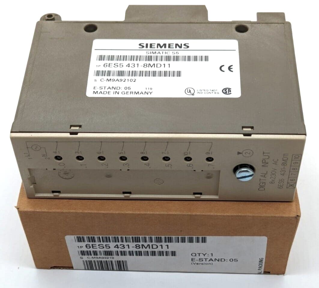 Siemens Simatic S5 6ES5 431-8MD11 ,E-STAND:05 NEW OVP