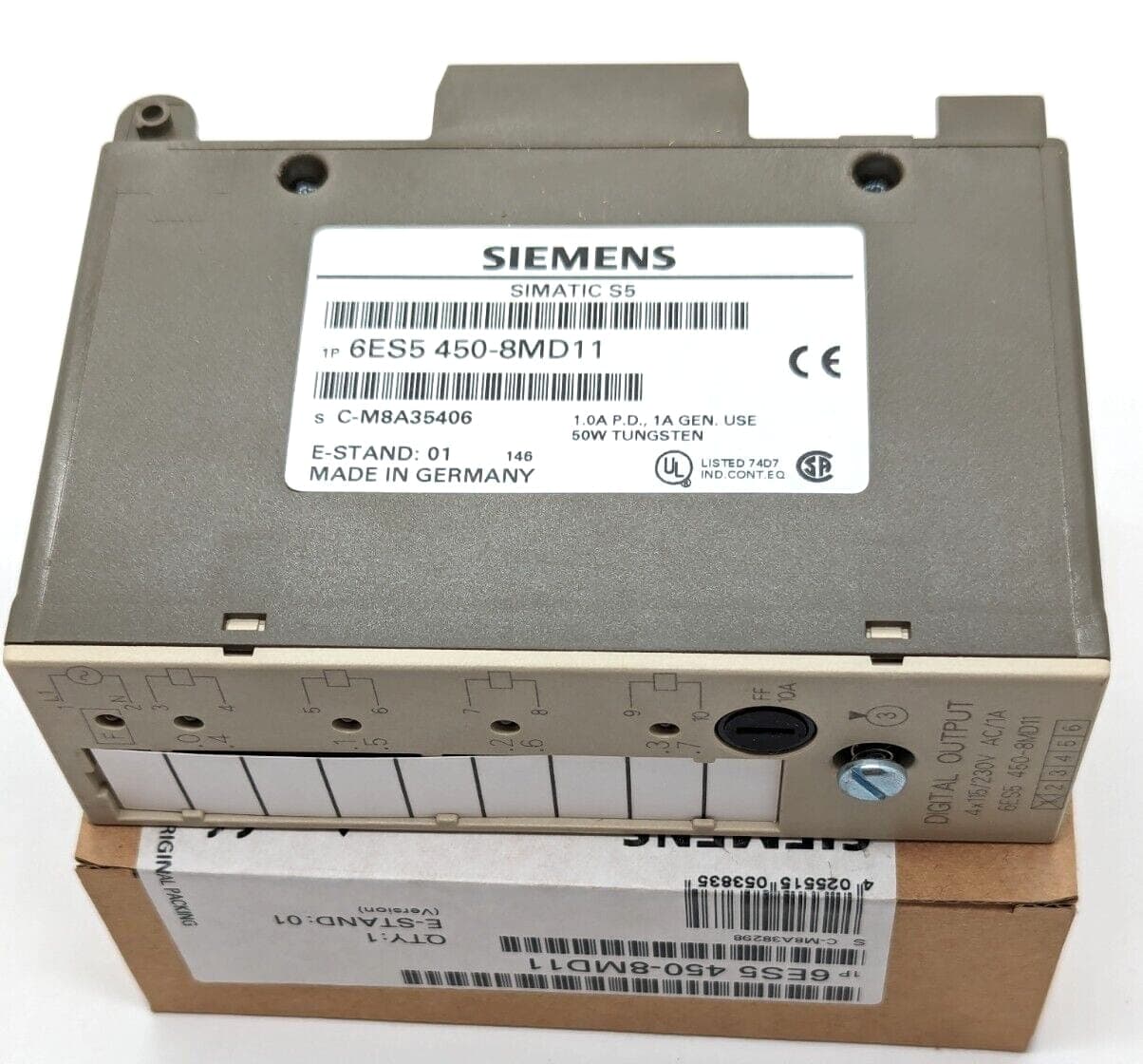 Siemens Simatic S5 6ES5 450-8MD11 , E-STAND:01 NEW OVP