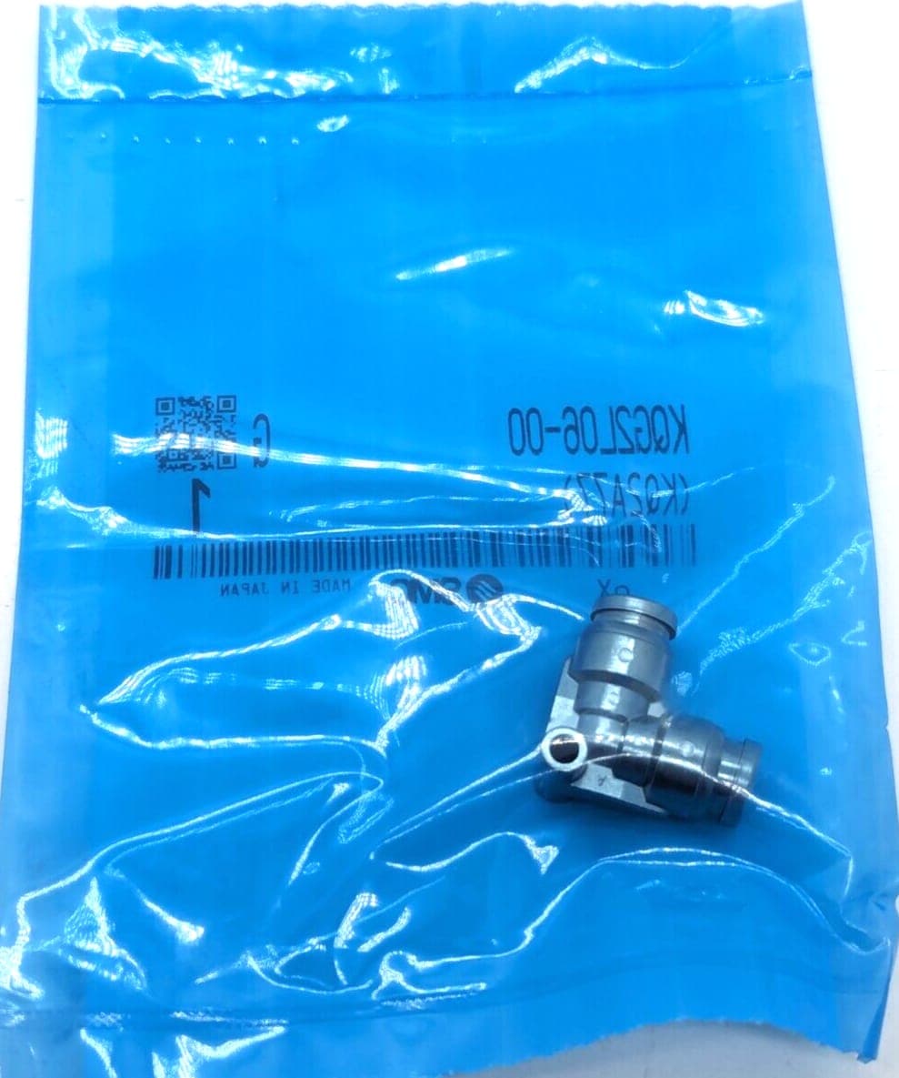 SMC KQG2L06-00 L Verbinder Edelstahl 6mm NEW OVP