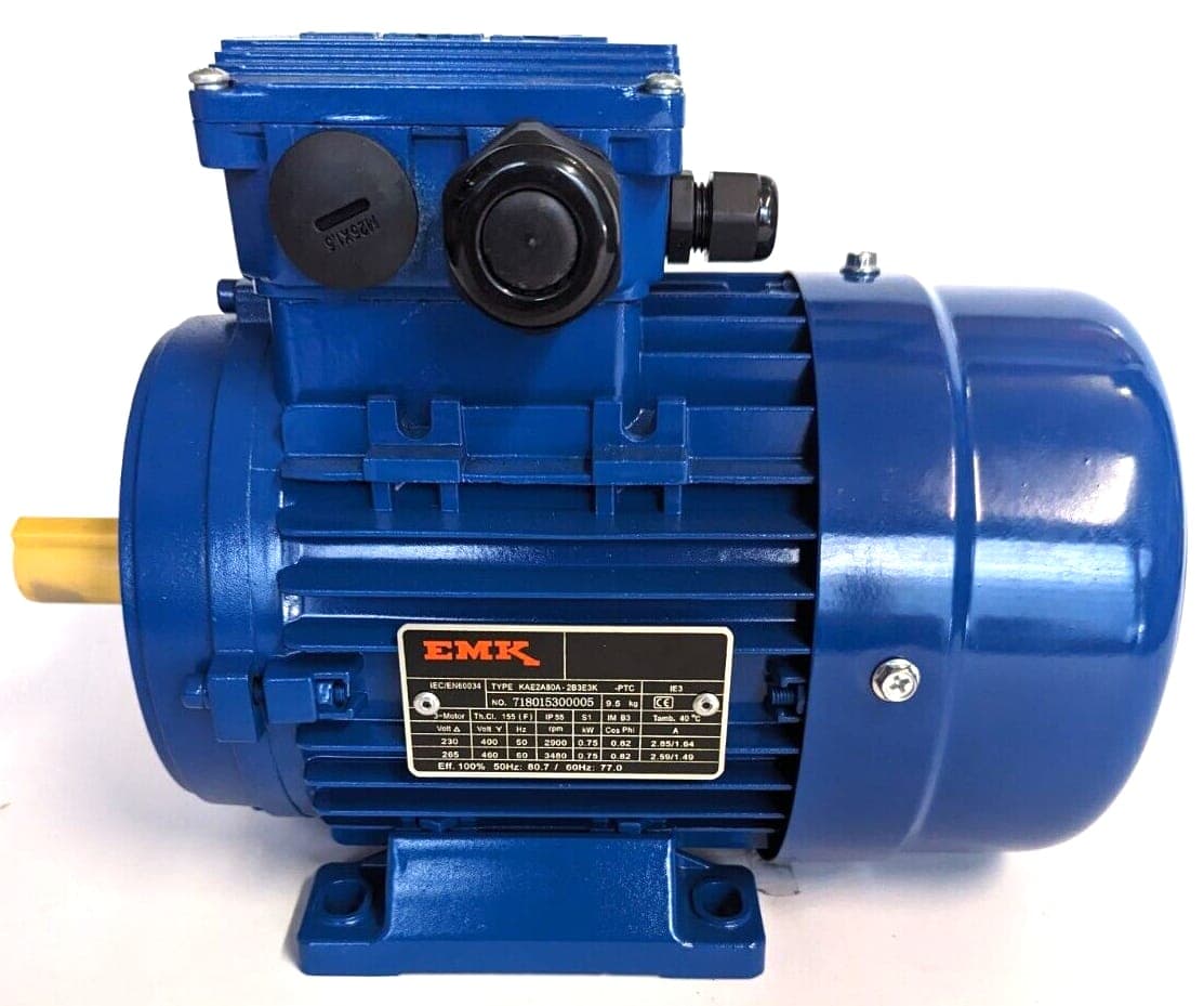EMK Drehstrom-Norm-Motor KAE2A80A-2B3E3K NEW OVP