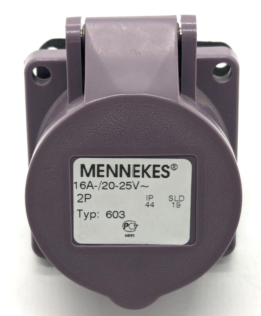 Mennekes Typ 603 Anbaudose 16A Kleinspannung IP44