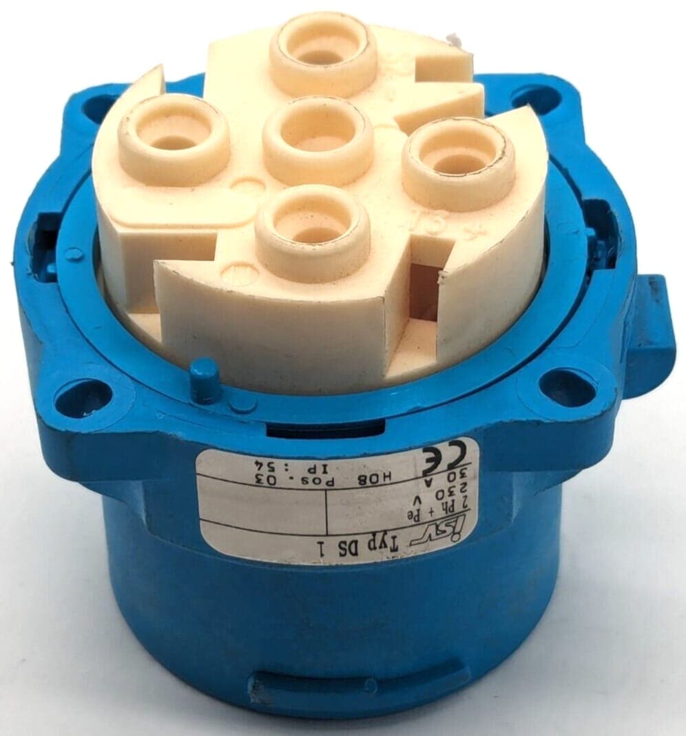 ISV Einbaustecker Typ DS 1 230V 30A IP 54