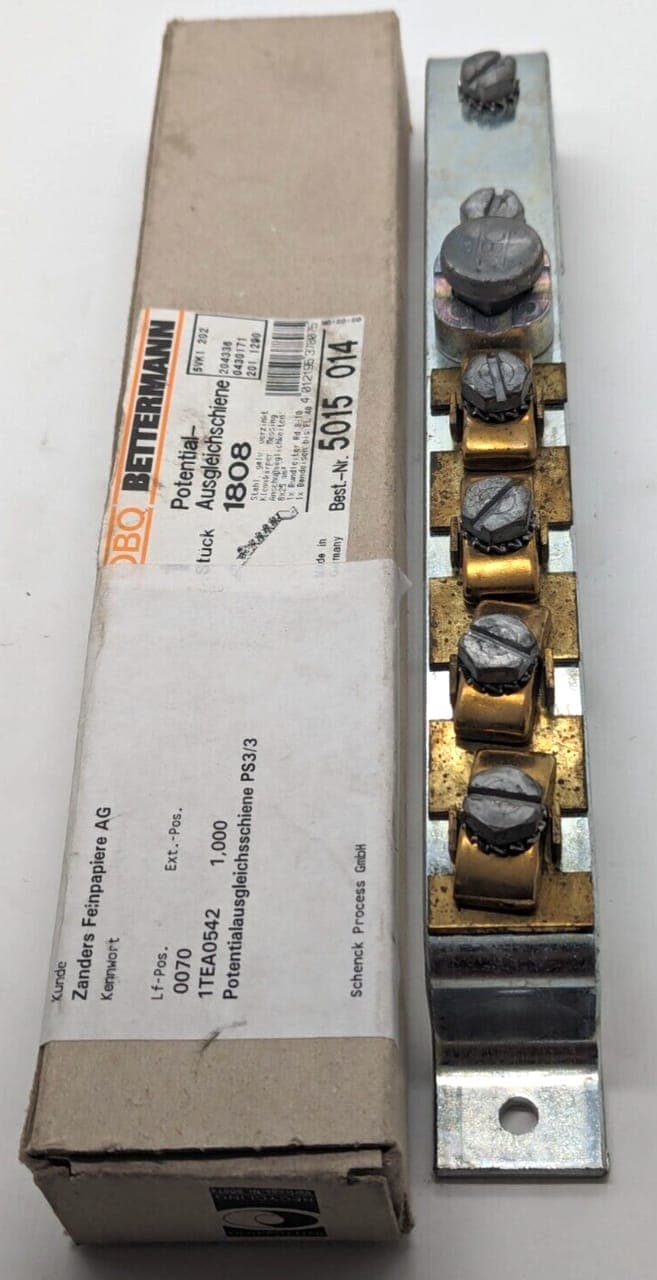 OBO Bettermann Potential Ausgleichschiene 5VK1202 NEW OVP