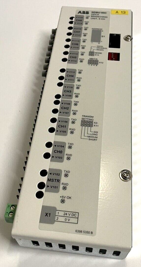 ABB NDBU-95C , Einheit 9 CH Verzweigungseinheit