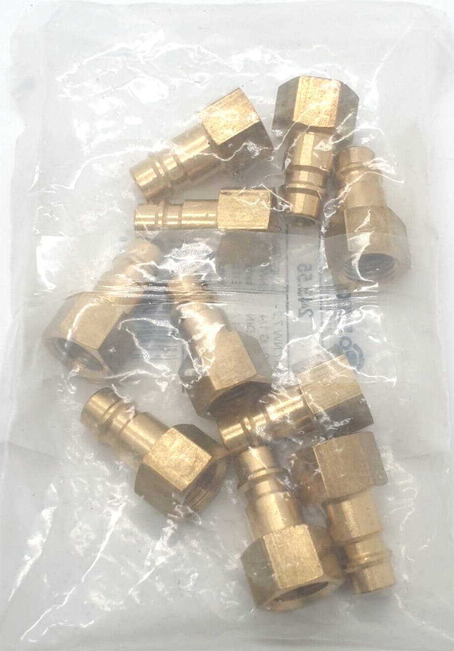 10x Riegler Steck Nippel NW 7,2-7,8 G1/4 Kupplung NEW OVP