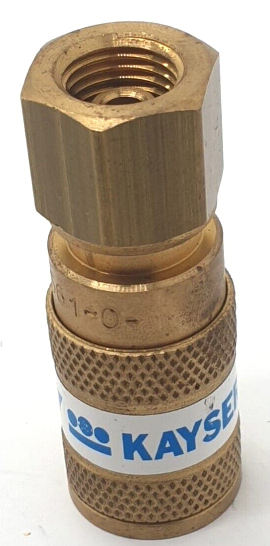 Kayser EN 561-0- Schnellkupplung Druckminderer NEW