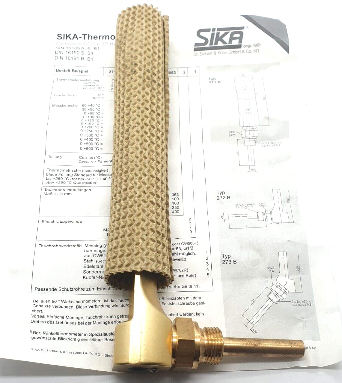 SIKA 272 B thermometer NEW