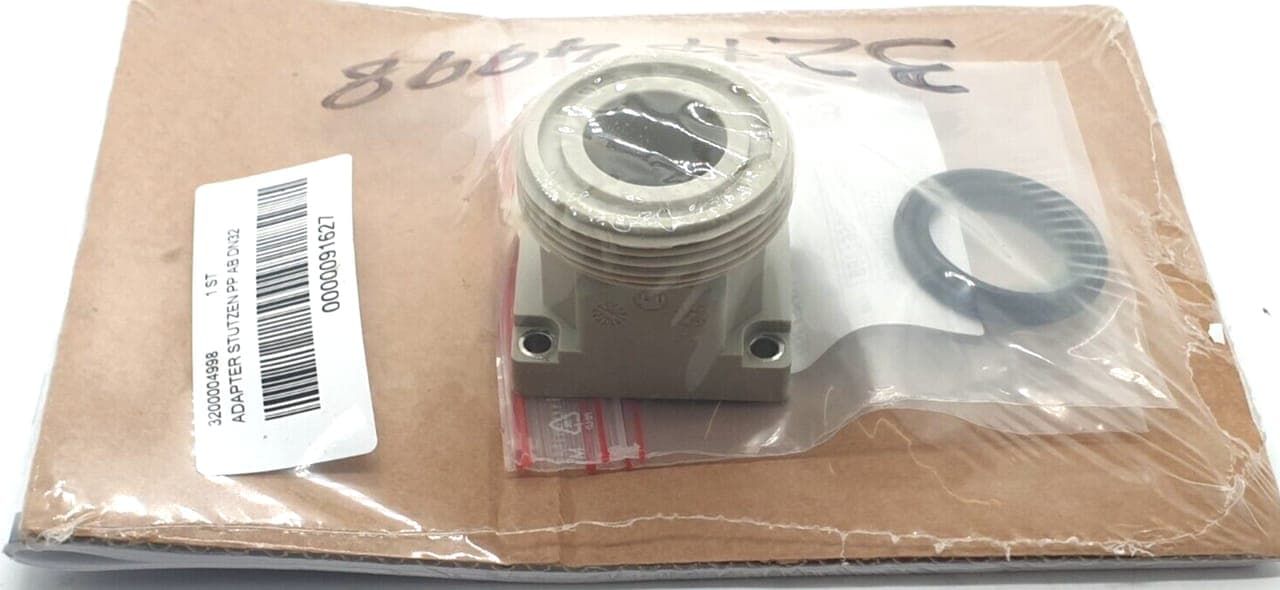 Bürkert S022 PP FKM/ EPDM Adapter Stutzen PP AB DN32 NEW OVP