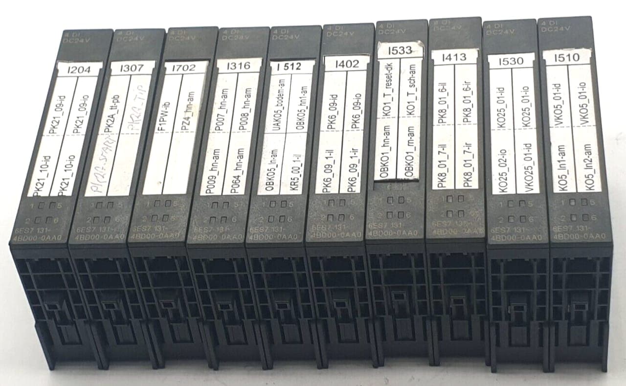10x Siemens 6ES7 131-4BD00-0AA0 Simatic S7