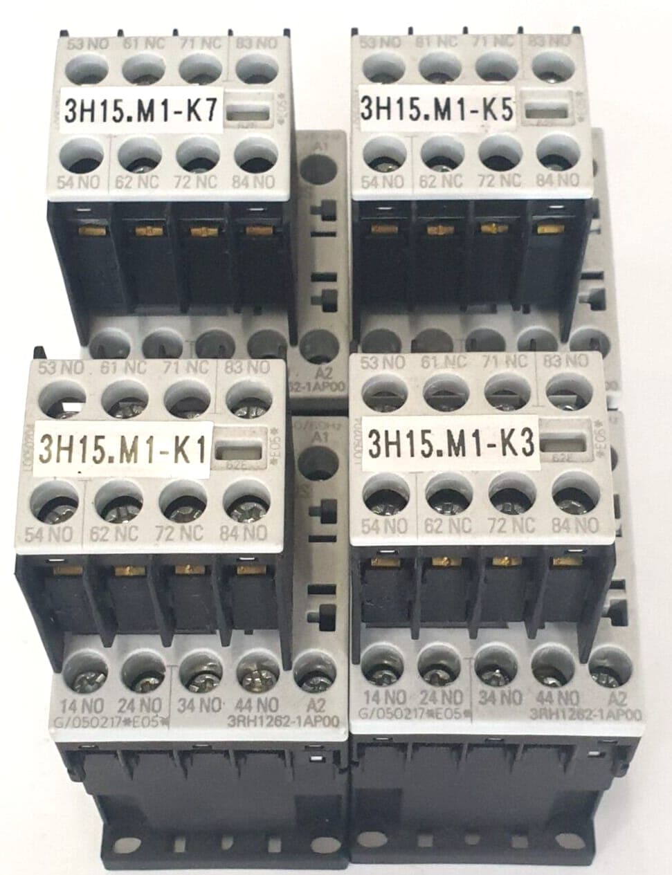 4x Siemens 3RH1262-1AP00 Schütz