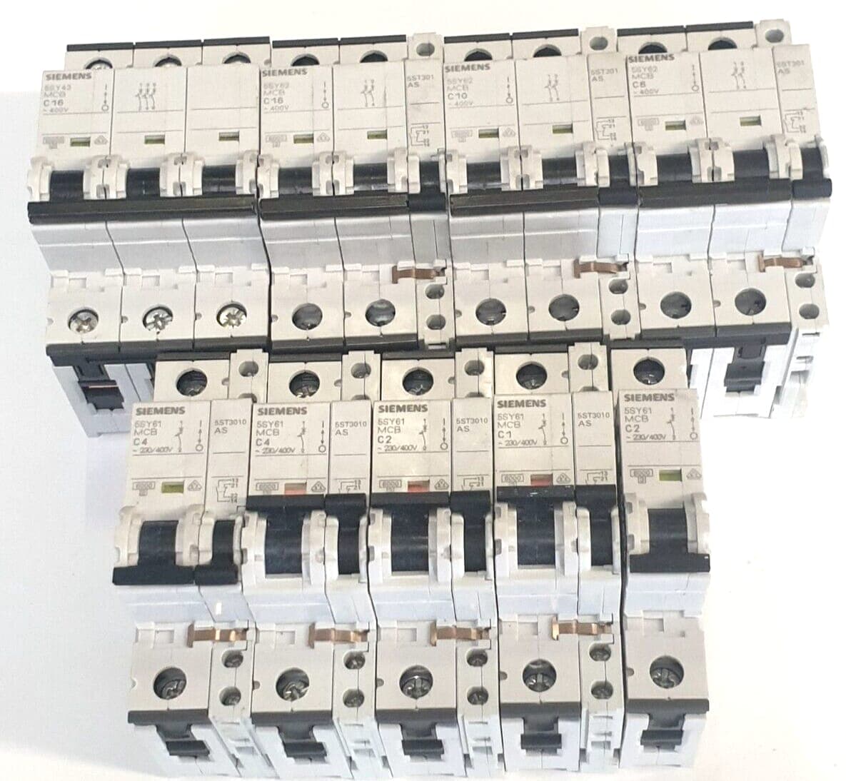 Siemens 5SY62 MCBC16 + C10 + C6 + C4+ C2 + C1 Leitungsschutzschalter