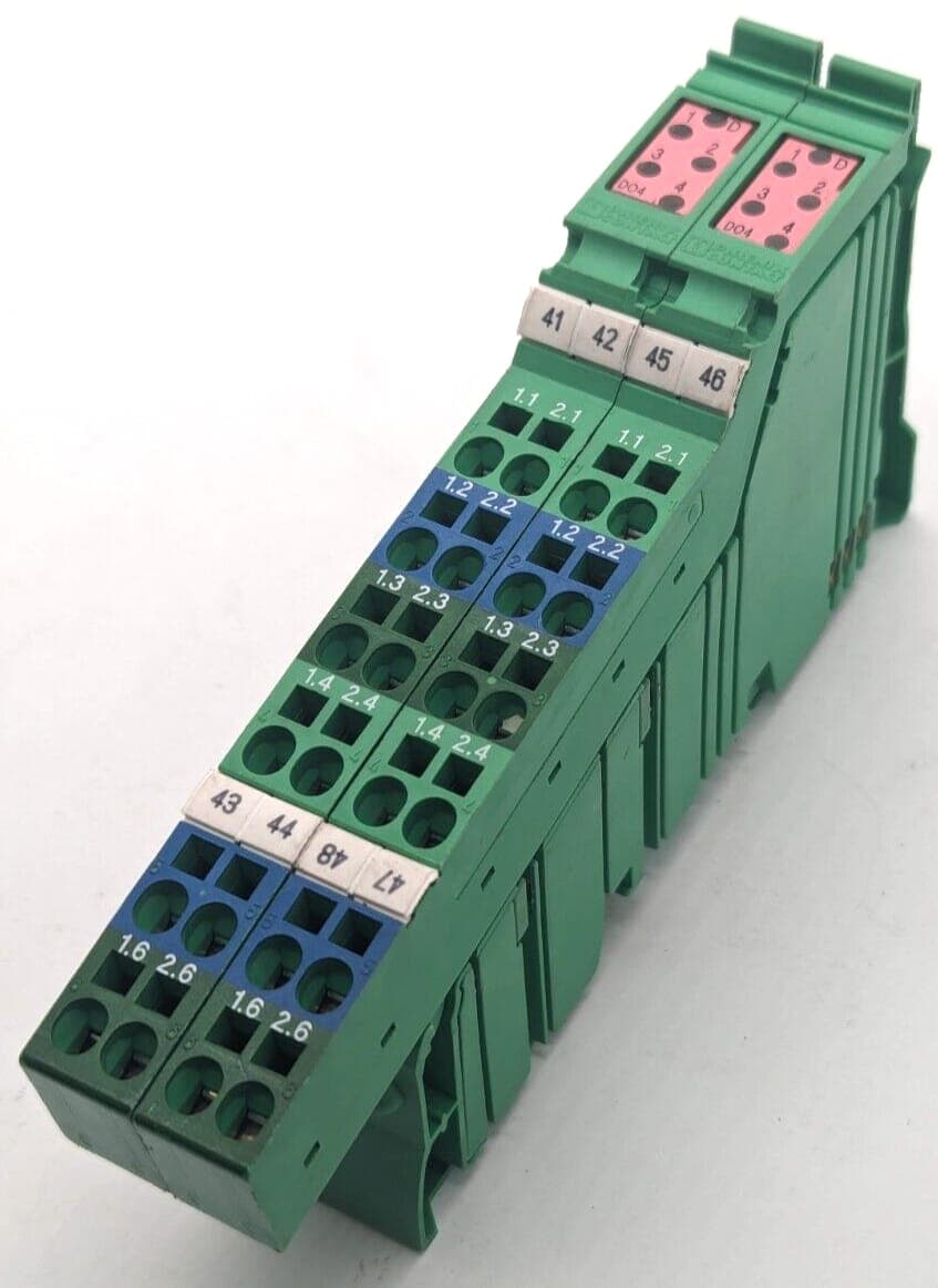 2x Phoenix Contact IB IL 24 DO 4 Inline-Klemme 2726256