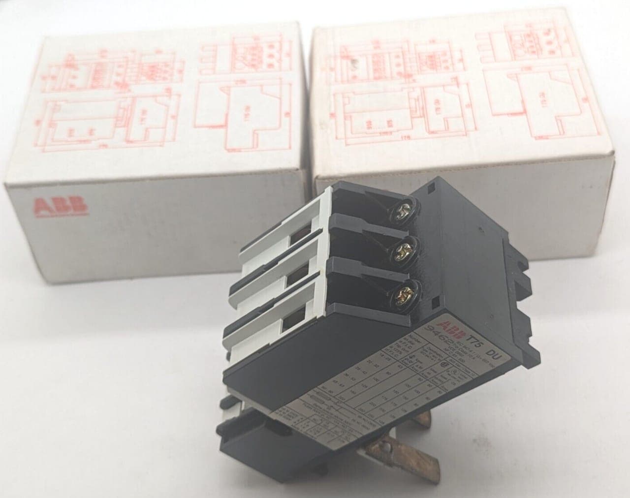 2x ABB Thermisches Überstromrelais T75 DU 63 (45...63A )