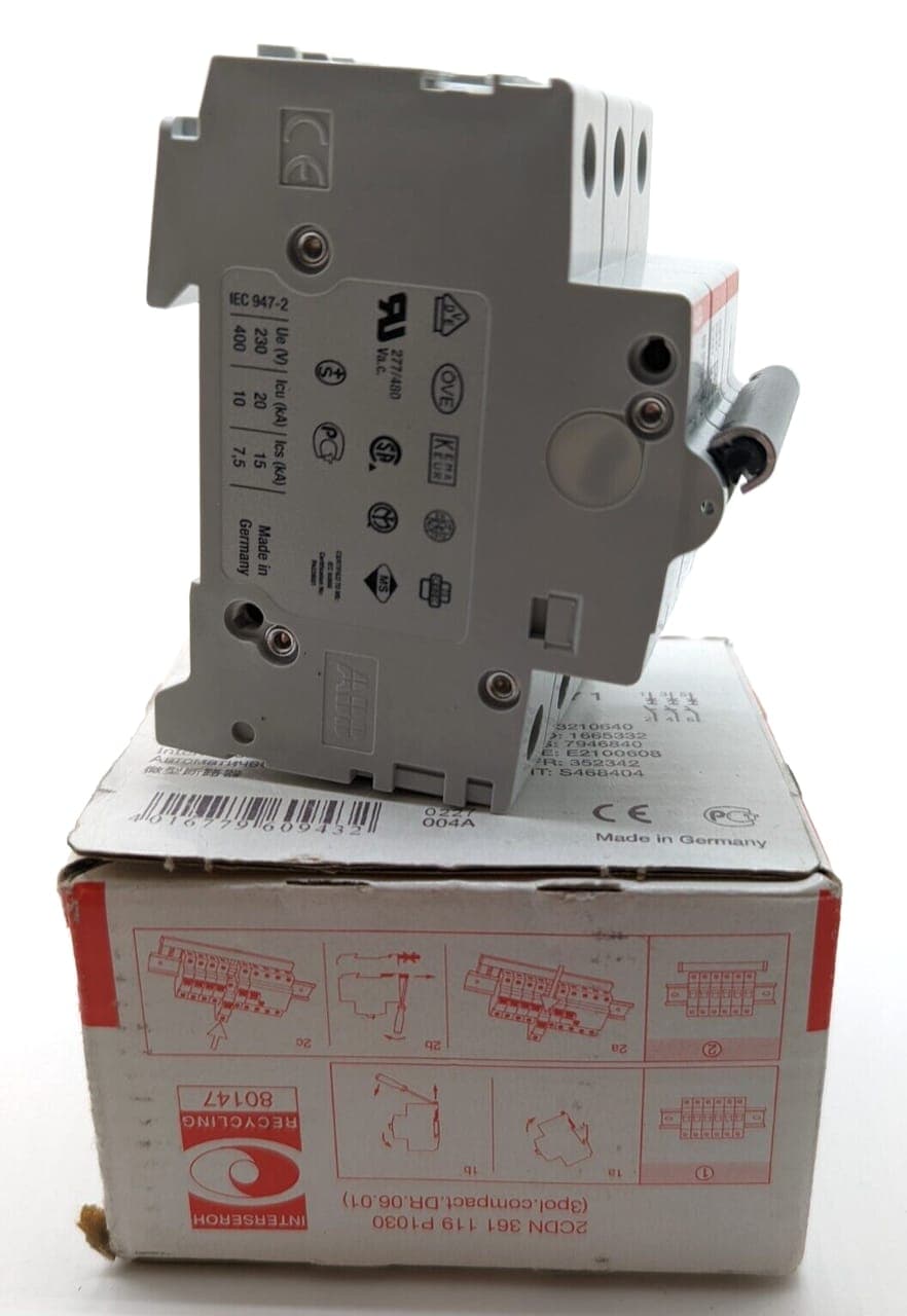 ABB S203-C40 Sicherungsautomat NEU