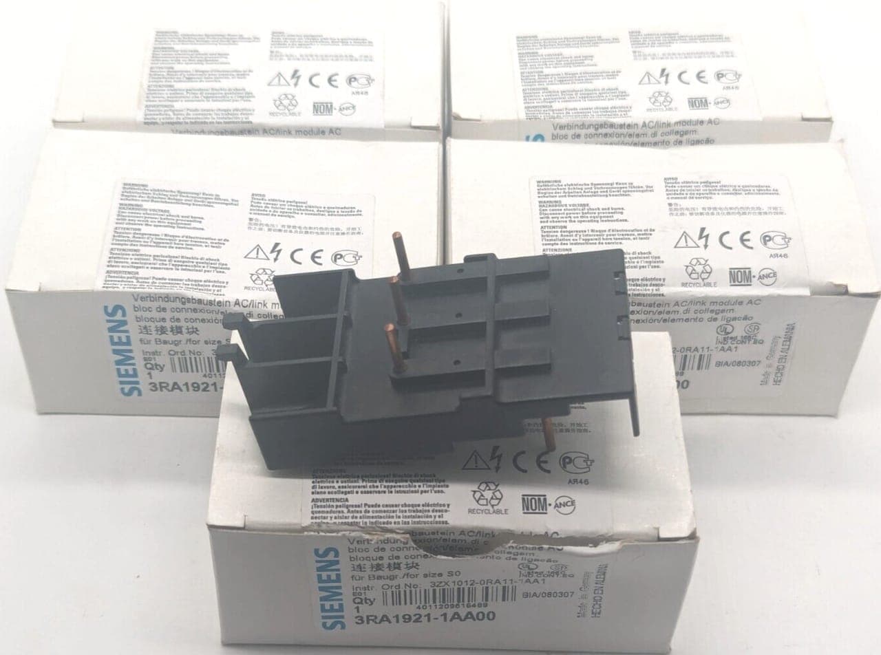 5x Siemens 3RA1921-1AA00 Verbindungsbaustein NEU OVP