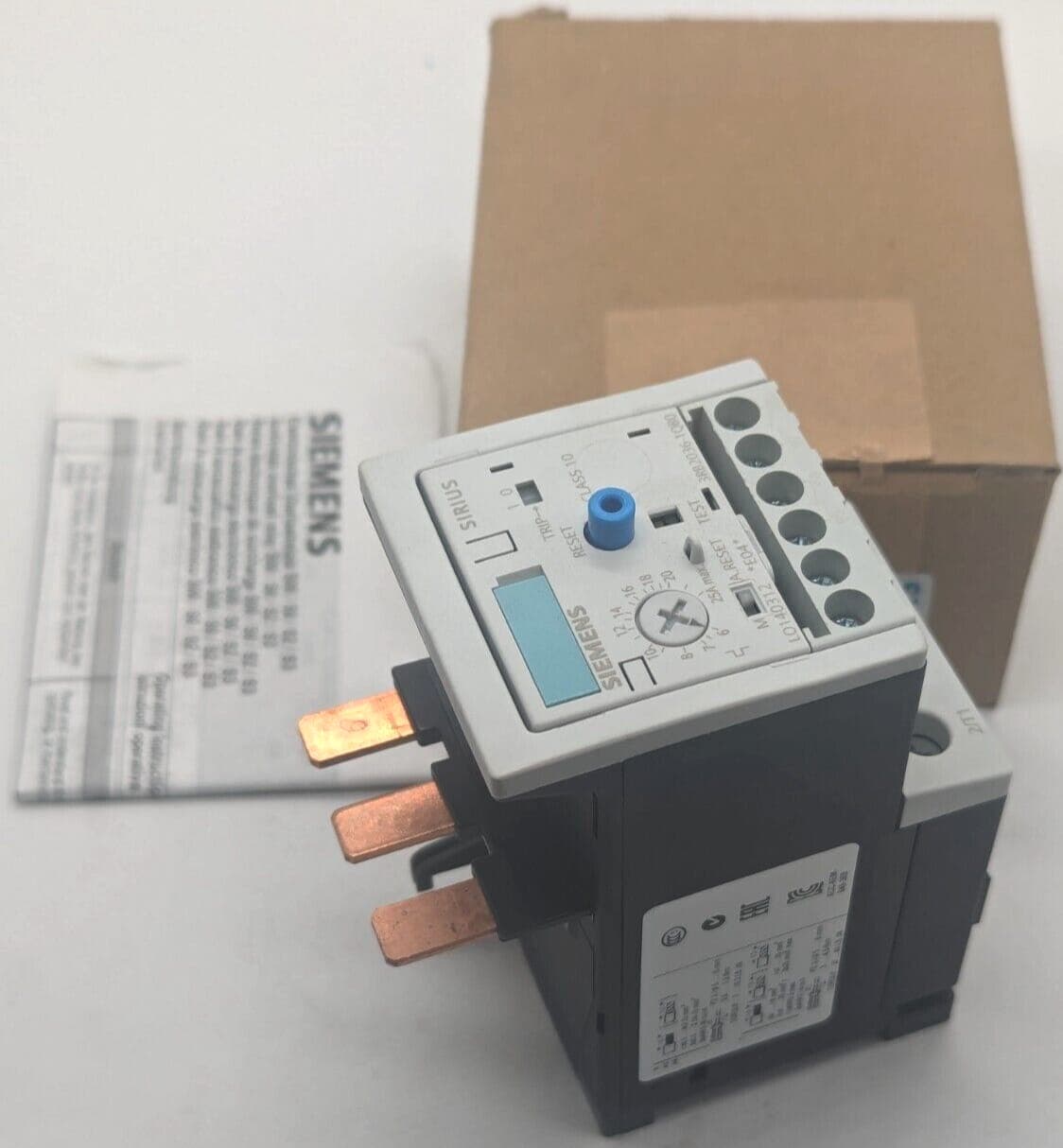 Siemens 3RB2036-1QB0 Überlastrelais E:04 NEU OVP