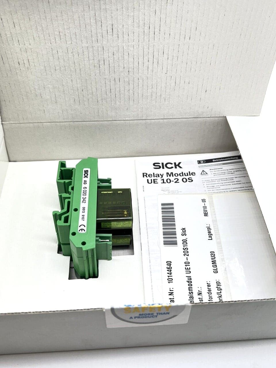 Sick 6020342 Relaismodul UE 10-2 OS NEU OVP