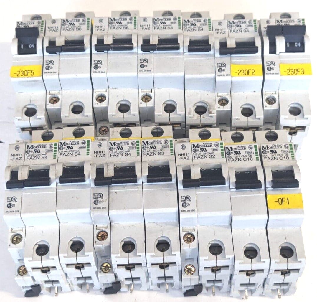 Moeller FAZN S6 ,S4,S2,C10 Leitungsschutzschalter
