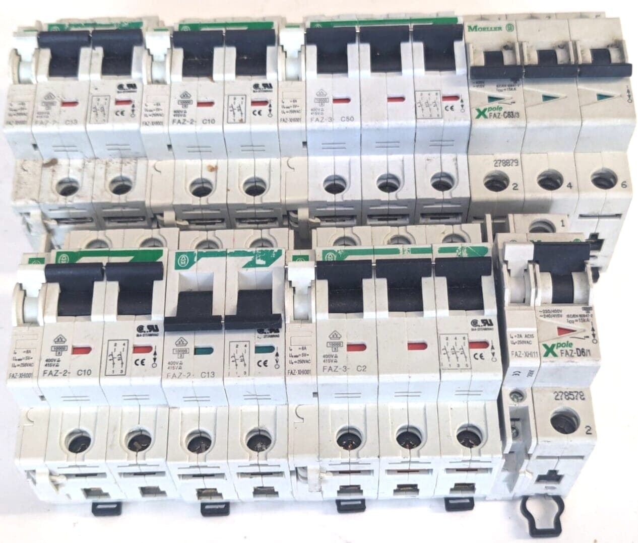 Moeller FAZ-2-C13/FAZ-2-C10 /FAZ-3-C50 ... Leistungsschutzschalter