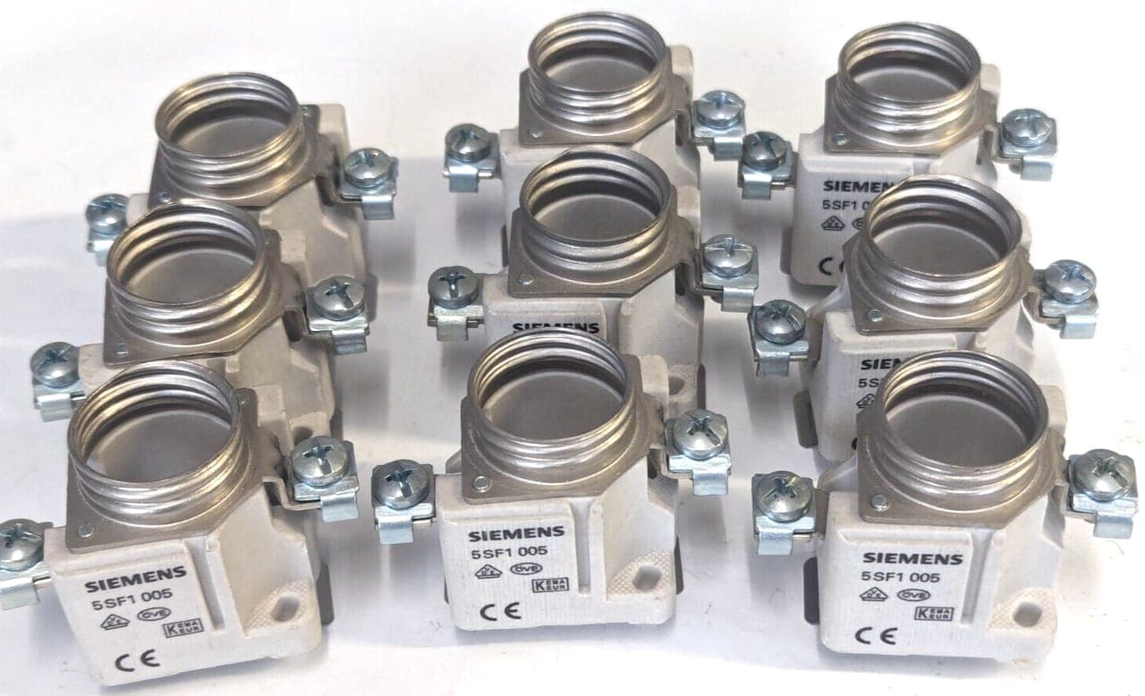 Siemens 5SF1 005 Sicherungssockel * 9 Stück *