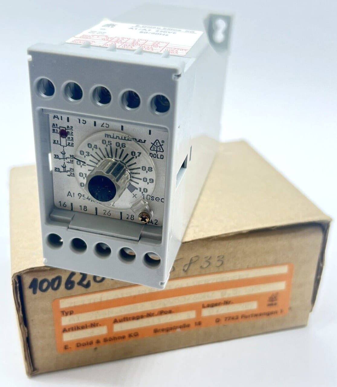 E. Dold AI 954N.0082 Zeitrelais 06562 time relay NEU OVP