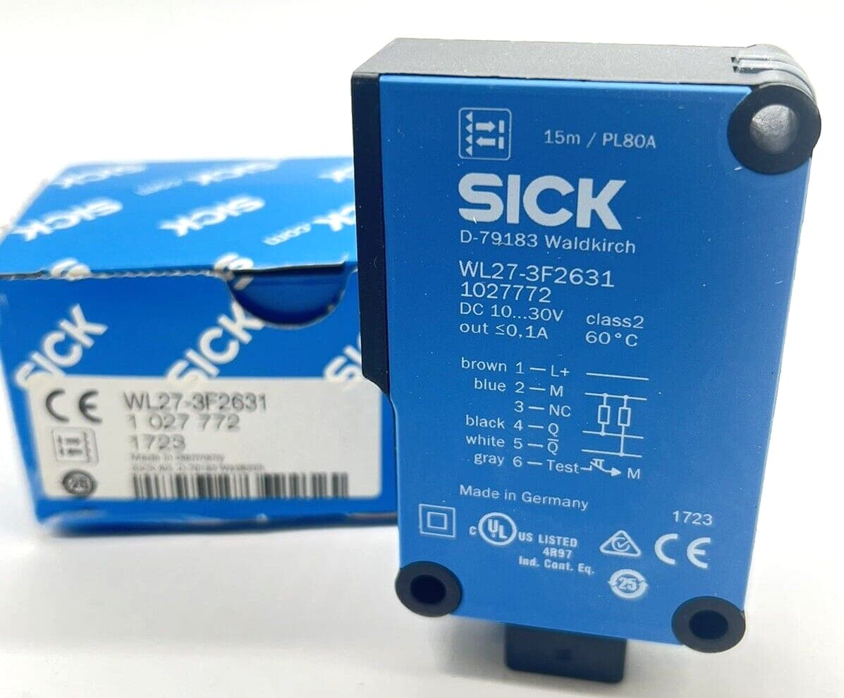 Sick WL27-3F2631 Reflexions-Lichtschranke 1027772 NEU OVP – Bild 1