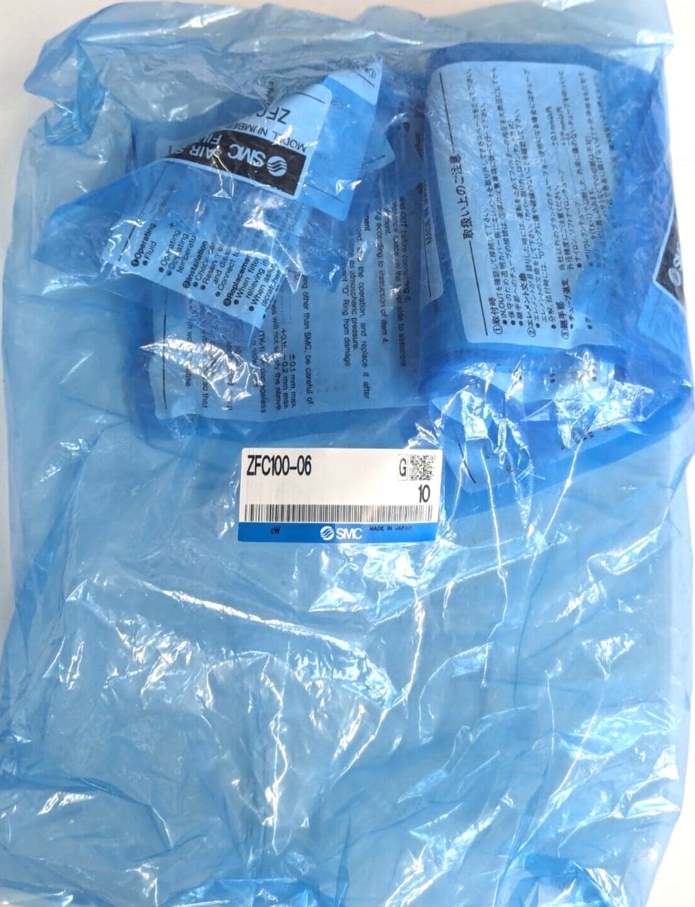 10x SMC ZFC100-06 VAKUUMFILTER NEU OVP